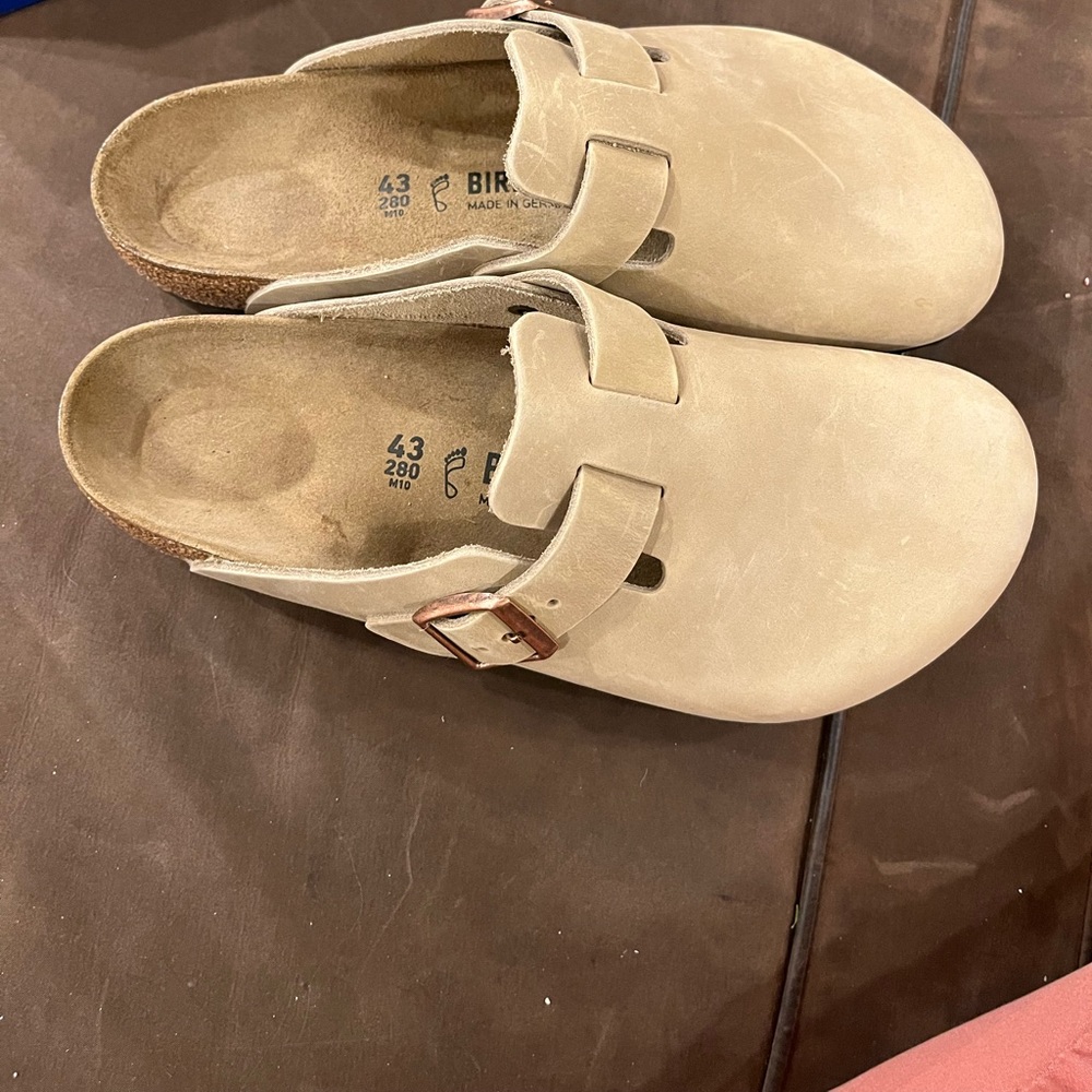 Brand New Birkenstock Boston Size 43 Reg. Clogs